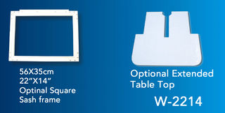 Bordurovací rám a stolek pro TEXI 1501