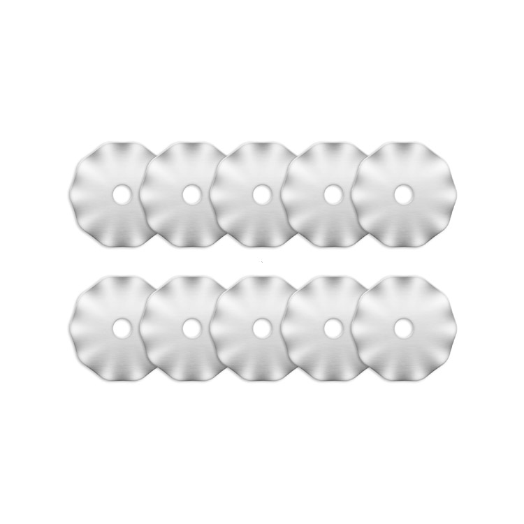 Náhradní řezací kolečko 45 mm, pinking, 10 ks TEXI 4100