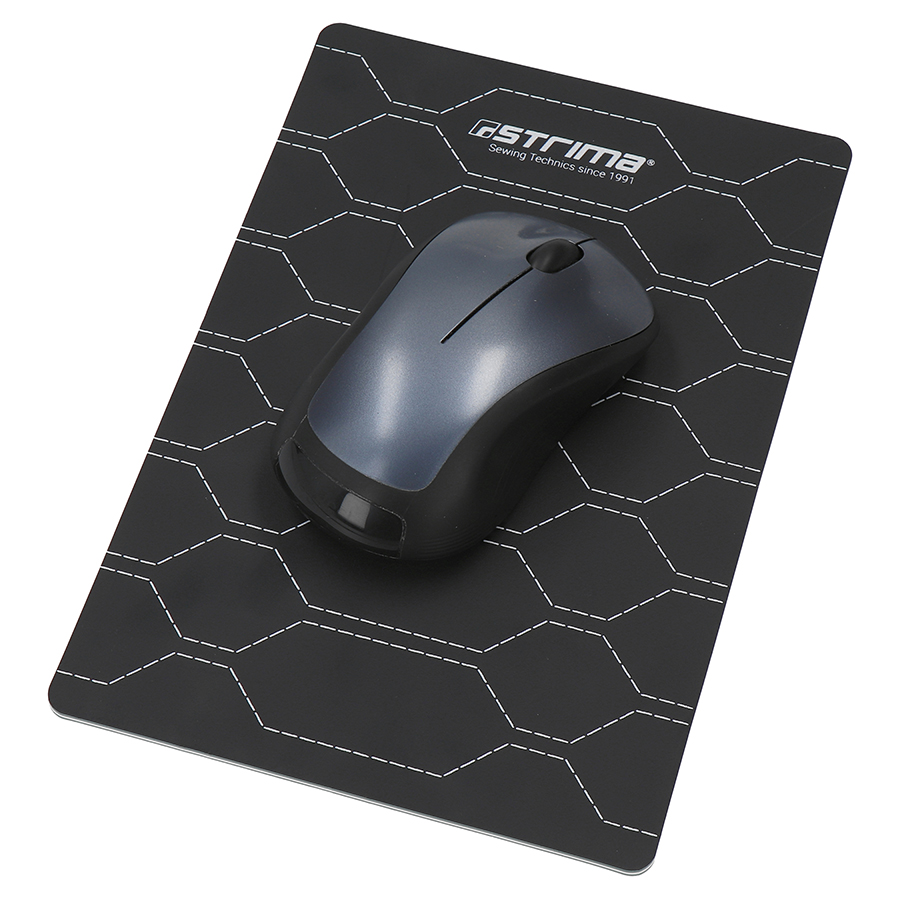 Řezací a podložka na myš, 5vrstvá, zesílená TEXI BLACK 22X15