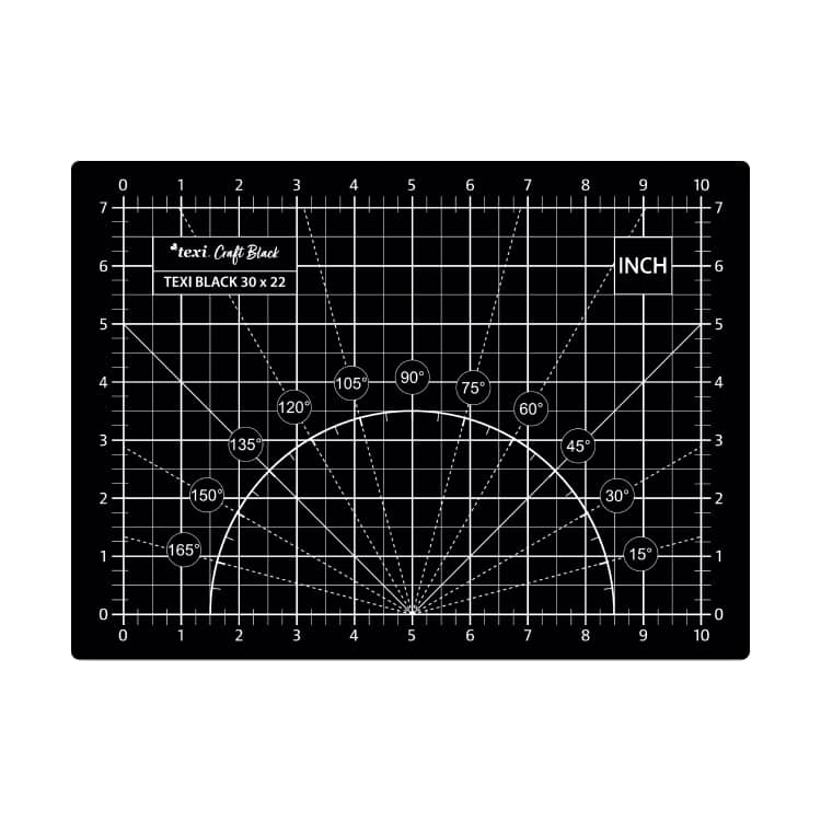 Řezací podložka, 5vrstvá, zesílená TEXI BLACK 30X22