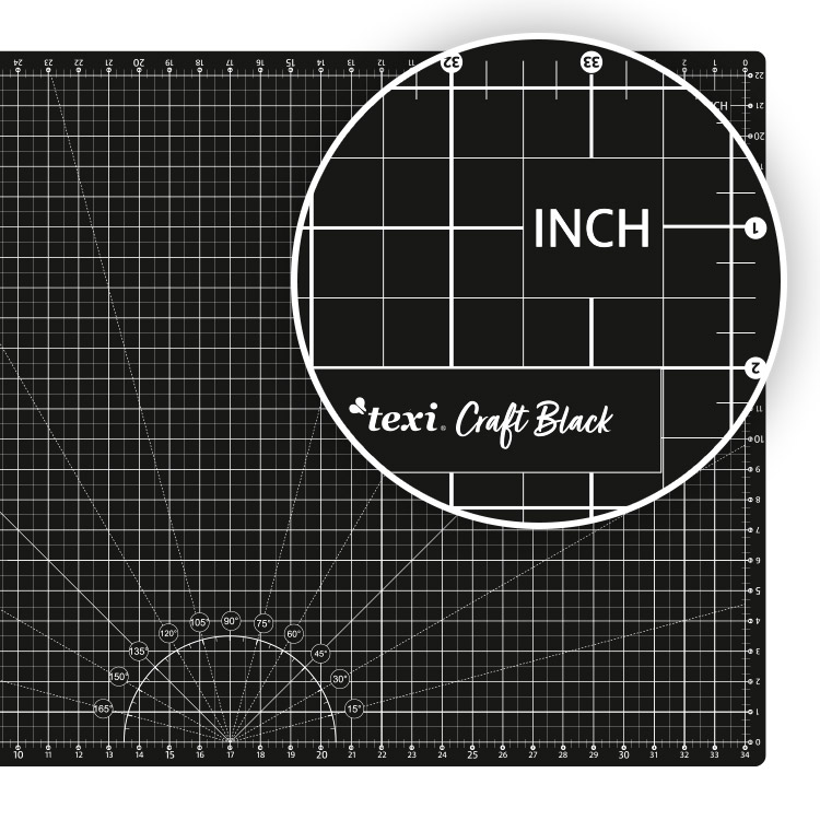 Řezací podložka, 5vrstvá, zesílená TEXI BLACK 90X60