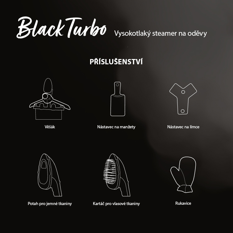 Steamer TEXI BLACK TURBO