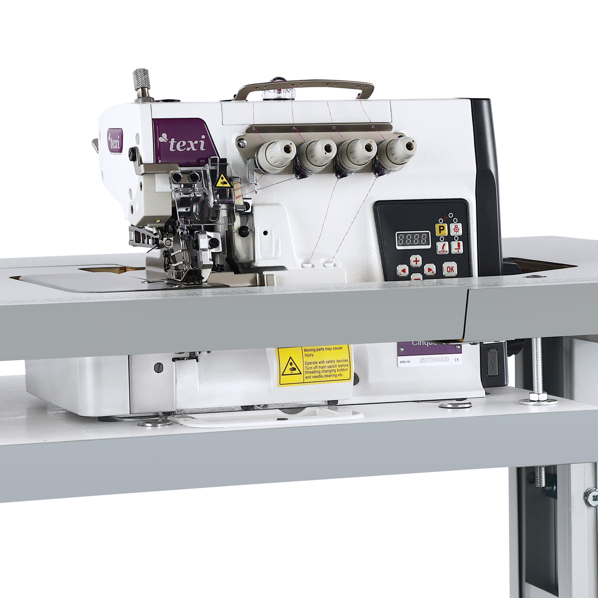 Průmyslový šicí stroj overlock TEXI CINQUE 1F PREMIUM EX