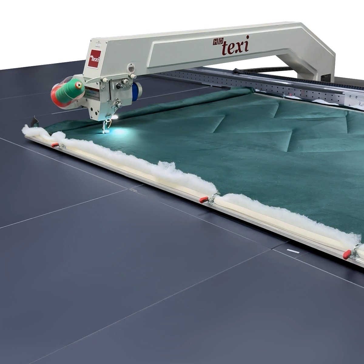 Automat pro šití a prošívání velmi velkých částí TEXI CNC 200X90 SET