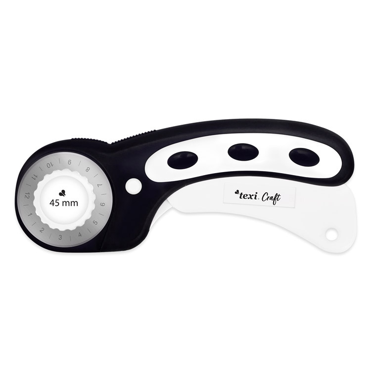 Sada na patchwork a šití TEXI CRAFT GRAY 45X30