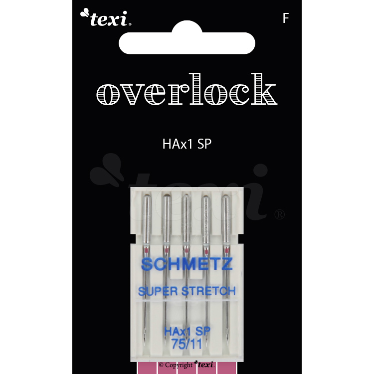 Jehly pro overlocky TEXI OVERLOCK HAX1 SP 5x75