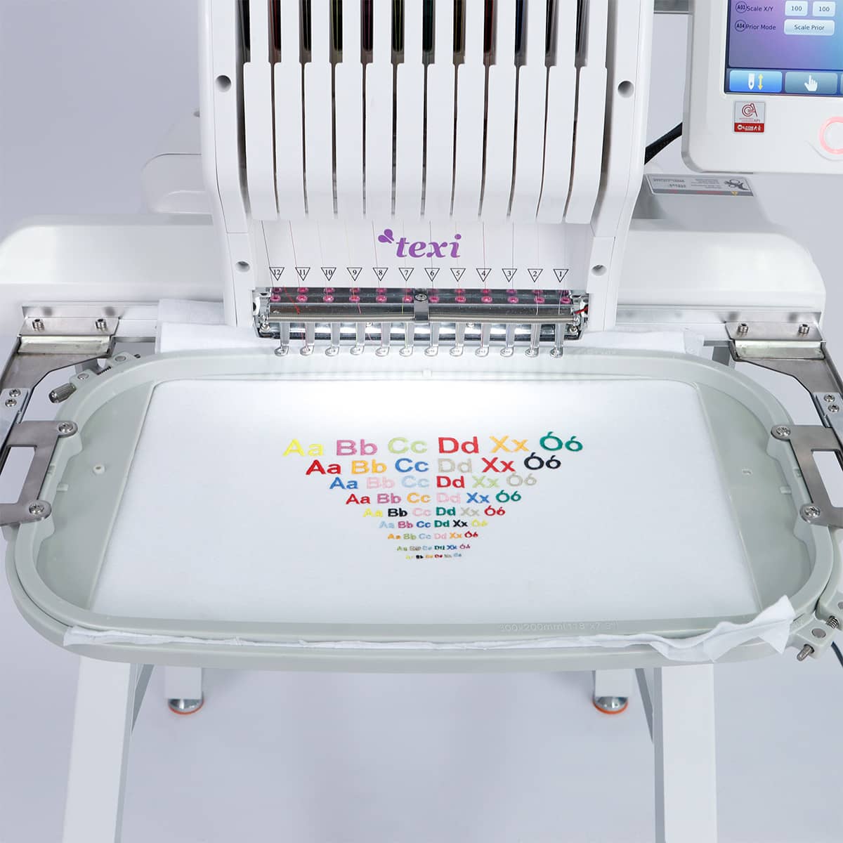 Vyšívací stroj TEXI IRIS 12