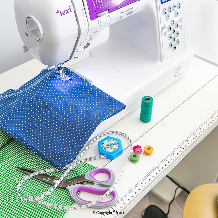 Rozkládací skříňka - stůl pro šicí stroje TEXI SESAME DUO RS