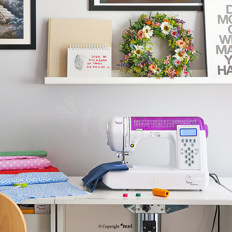 Rozkládací skříňka - stůl pro šicí stroje TEXI SESAME DUO RS